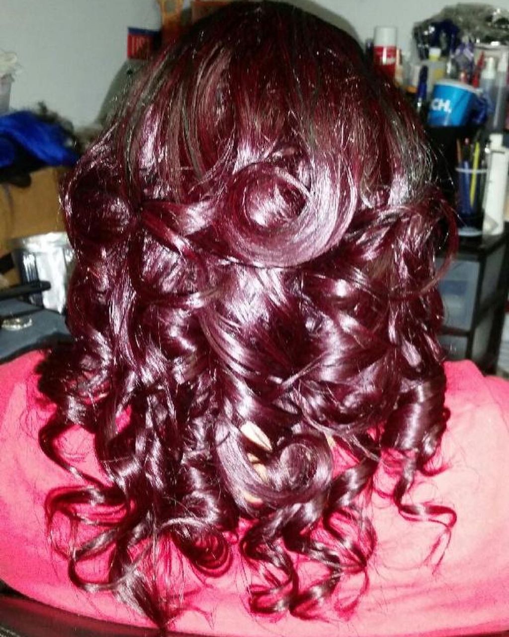 Quickweave, Layered Cut with Curls