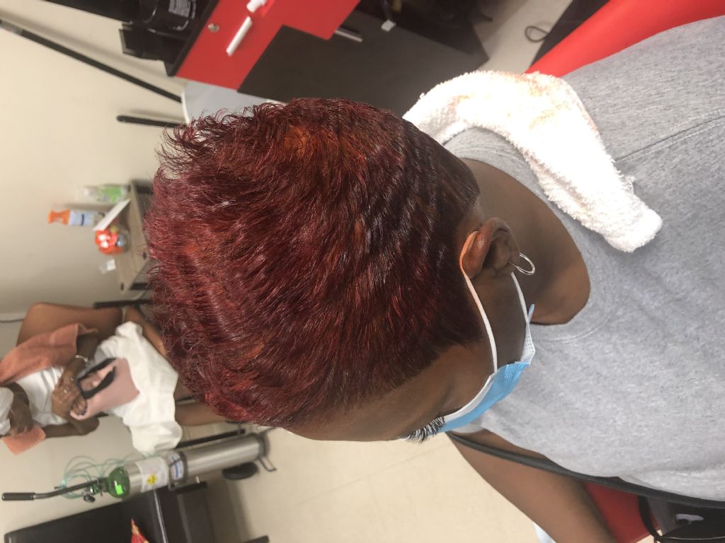 Cut curl and color 